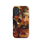Tondal’s Vision - Hieronymus Bosch Iphone Case, 16 / Matte, Phone Case Detailed Painting Grotesque Figures