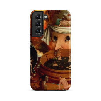 Tondal’s Vision - Hieronymus Bosch Samsung Case, Galaxy S22 Plus / Matte, Smartphone Hieronymus Bosch Art Case