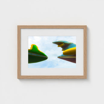 Top and Tail - Jet Plane Carnival Ride Print / Canvas Giclée, Waking Dream Prints