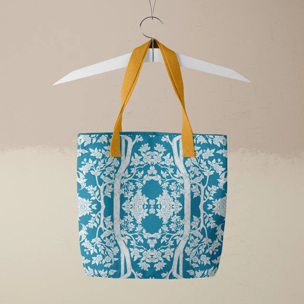 Aviary Tote - Bluebird - Heavy Duty Reusable Grocery Bag Bags