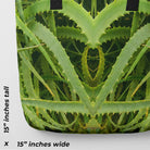 Spiked - Trippy Aloe Vera Botanical Shopping Tote Bags