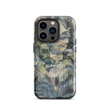 Trees in Bird Garden Iver Heath - Paul Nash Phone Case Mobile Cases Rugged Phone Case Detailed Painterly Landscape Design Muted Nash’s
