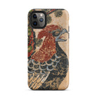 Otsu-e of Eagle - Edo Art Iphone Case, 11 Pro Max / Matte, Phone Case Eagle Design