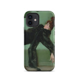 After the Ball - Ramon Casas y Carbo Phone Case Iphone 12 / Matte Phone Case Painting Ramon Casas, Fevered Sigh, Her Limbs, Modernisme’s