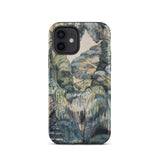 Trees in Bird Garden Iver Heath - Paul Nash Phone Case Mobile Cases Phone Case Detailed Painterly Landscape Design Muted Greens Nash’s