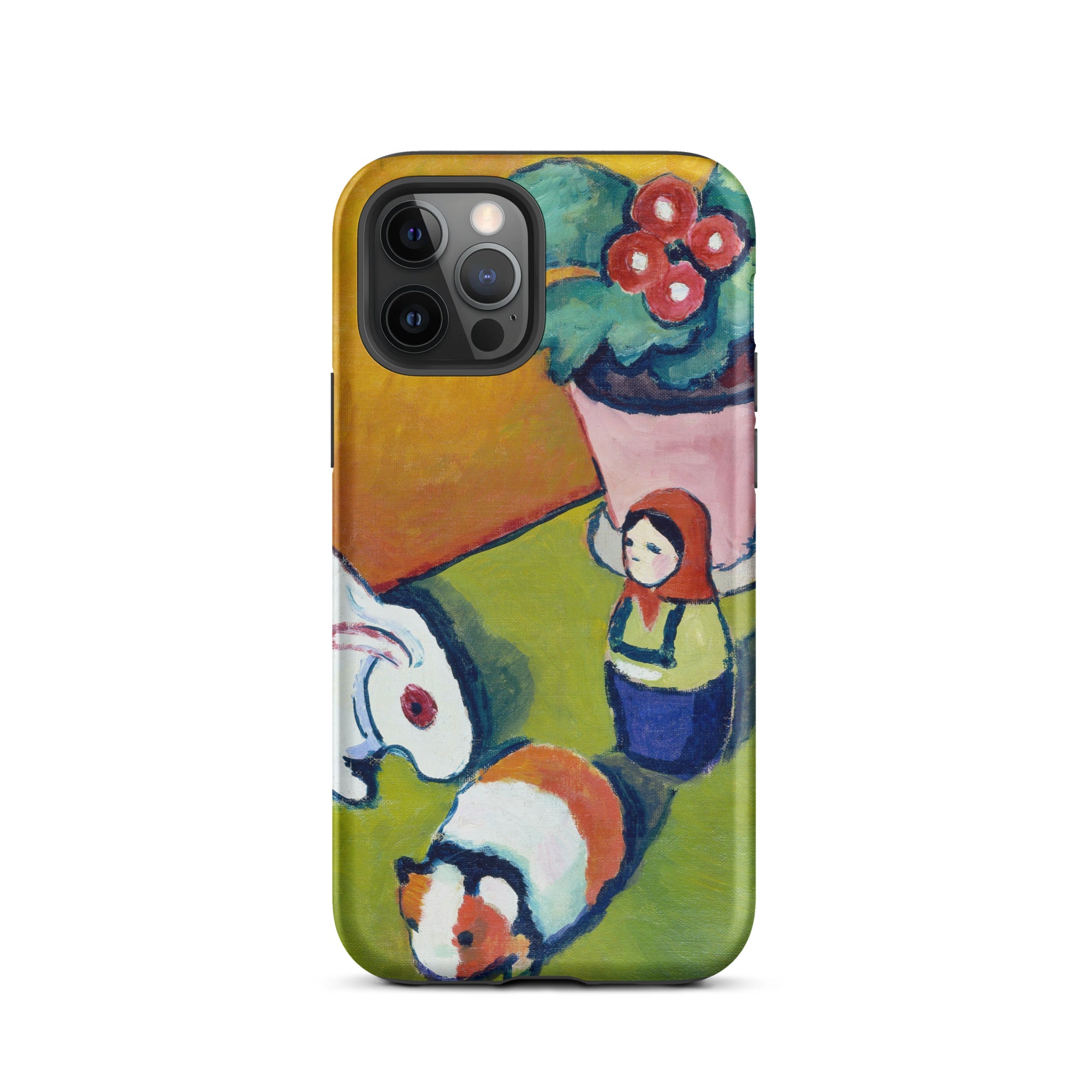 Little Walter’s Toys - August Macke Iphone Case, 12 Pro / Matte, Phone Case Colorful Painting