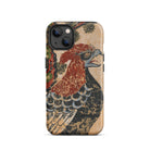 Otsu-e of Eagle - Edo Art Iphone Case, 13 / Matte, Phone Case Eagle Design