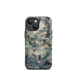 Trees in Bird Garden Iver Heath - Paul Nash Phone Case Mobile Cases Rugged Phone Case Detailed Painterly Landscape Design Muted Nash’s