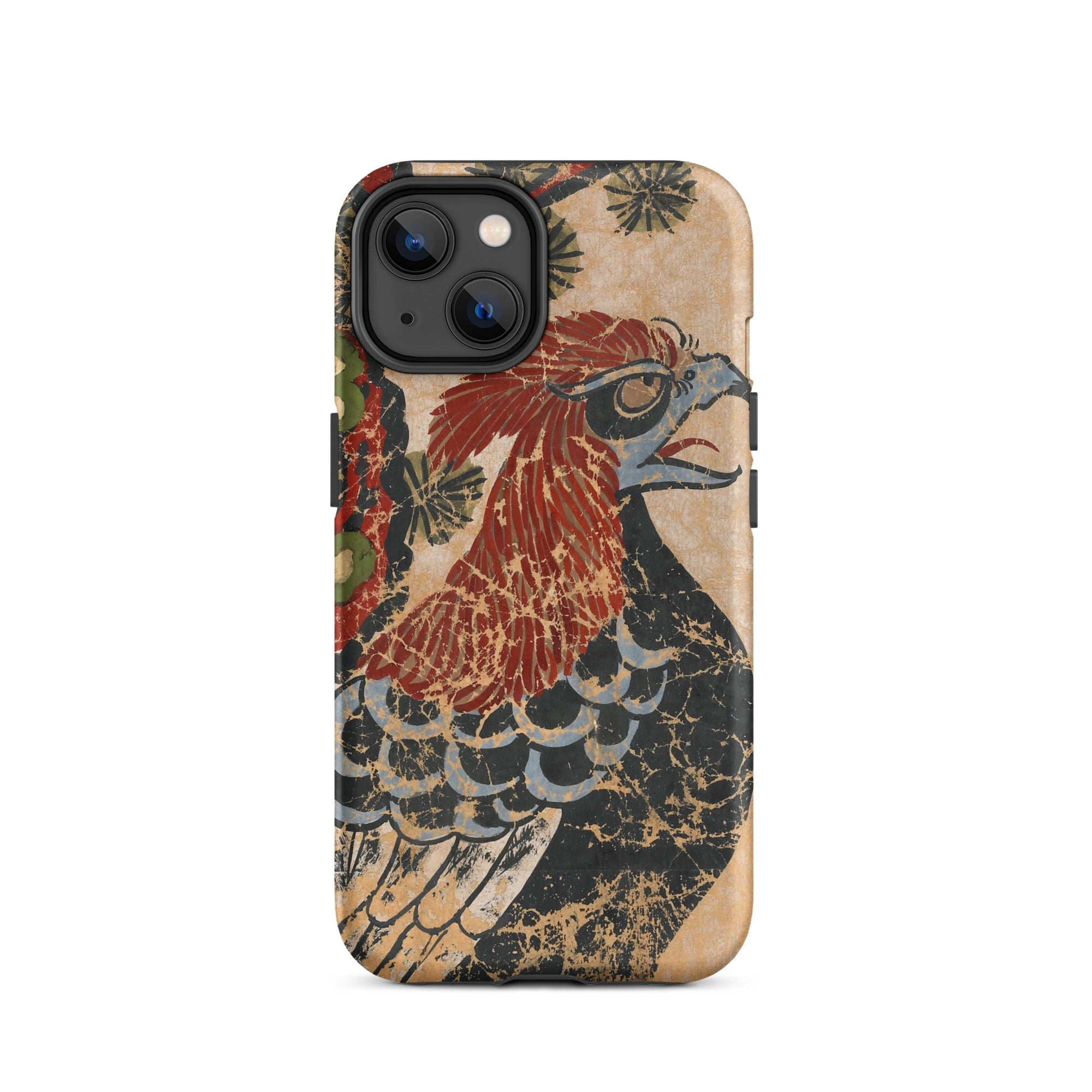 Otsu-e of Eagle - Edo Art Iphone Case, 14 / Matte, Iphone Case Bird Design