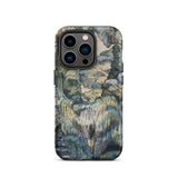 Trees in Bird Garden Iver Heath - Paul Nash Phone Case Mobile Cases Rugged Phone Case Detailed Muted-toned Landscape Illustration Soft