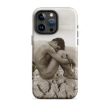 Cain - Wilhelm Von Gloeden Gay Phone Case Iphone 15 Pro Max / Matte Iphone Case Nude Figure Wilhelm Gloeden, Gloeden Gay, Monochrome