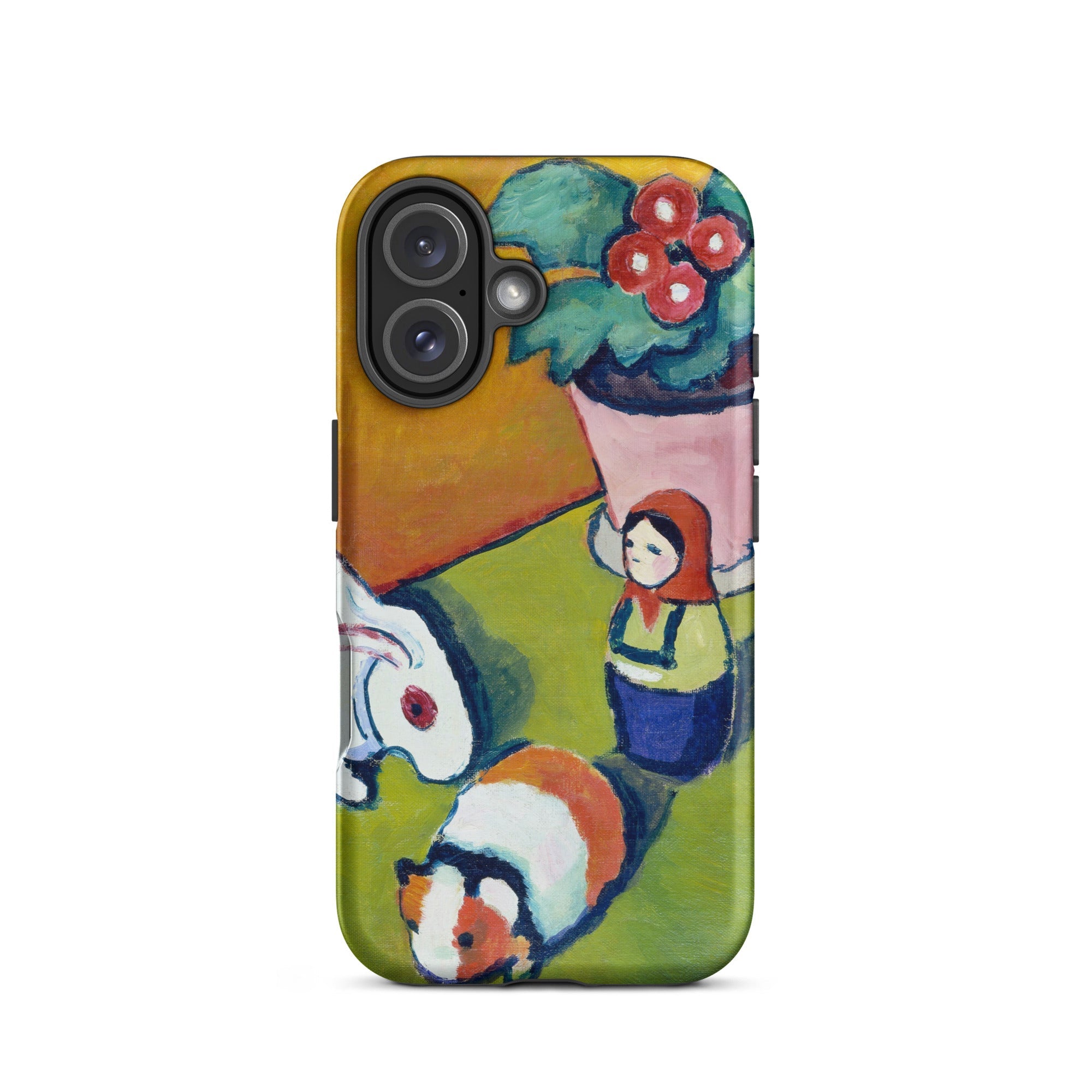 Little Walter’s Toys - August Macke Iphone Case, 16 / Matte, Artistic Phone Case