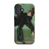 After the Ball - Ramon Casas y Carbo Phone Case Iphone 16 Plus / Matte Phone Case Painting Ramon Casas, Fevered Sigh, Her Limbs,