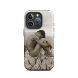Cain - Wilhelm Von Gloeden Gay Phone Case Iphone 16 Pro / Matte Phone Case Nude Figure Wilhelm Gloeden, Gloeden Gay, Monochrome Solitude,