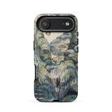 Trees in Bird Garden Iver Heath - Paul Nash Phone Case Mobile Cases Rugged Phone Case Detailed Painterly Landscape Design Muted Nash’s