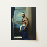 The Trade - Black Gay Sea Captain Art Print / Canvas, 12x16’’ / 31x41cm / Unframed / no Border, Posters Prints & Visual Artwork, Toby Leon