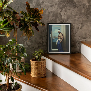 The Trade - Impression d'art du capitaine de mer noir gay, Affiches Impressions & Œuvres Visuelles, Toby Leon