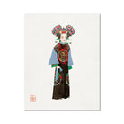 Empress - Qing Dynasty Manchu Fashion Art Print 11’’x14’’ Posters Prints & Visual Artwork