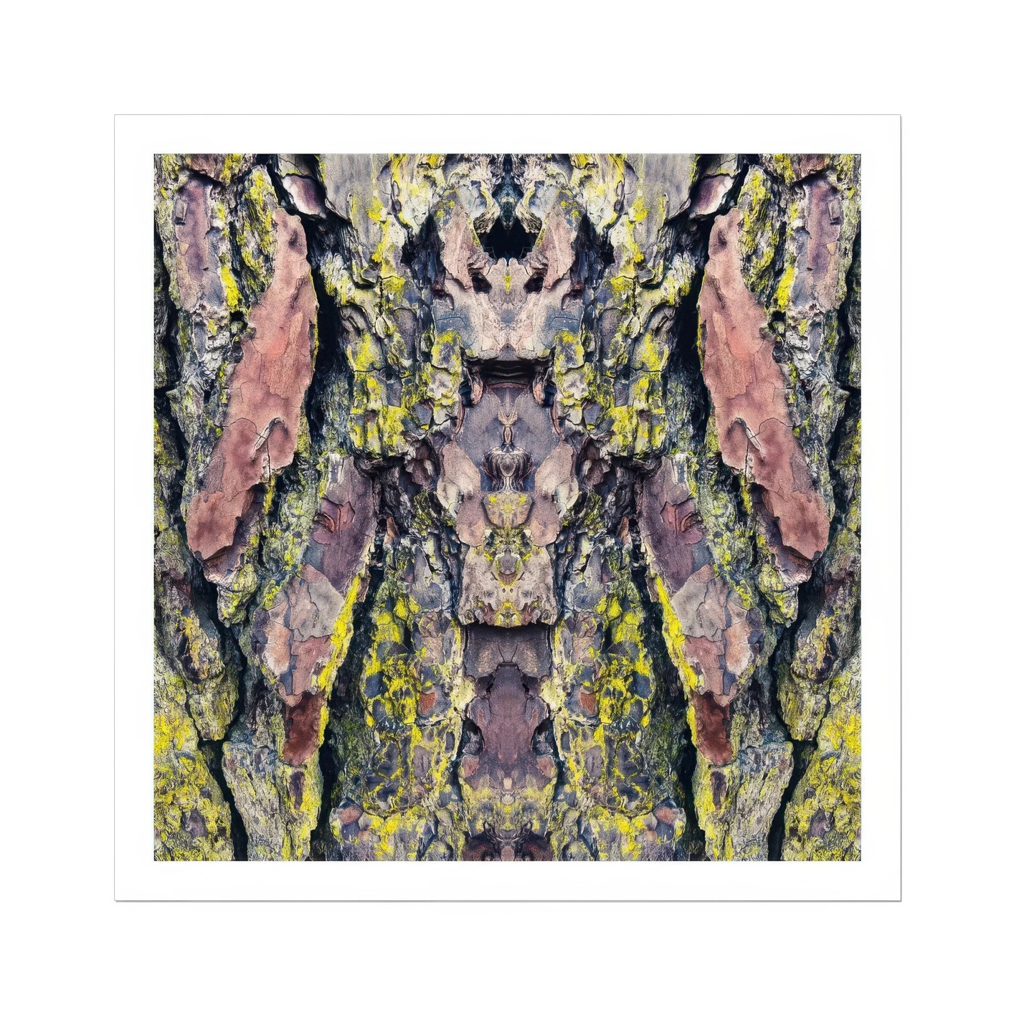 Barking Mad too - Trippy Tree Trunk Art Print Posters Prints & Visual Artwork