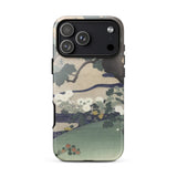 Tree and Chrysanthemums - Kogyo Tsukioka Iphone Case, 17 Pro Max / Gloss, Mobile Phone Cases, Toby Leon