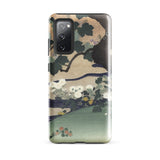 Tree and Chrysanthemums - Kogyo Tsukioka Samsung Case, Galaxy S20 Fe / Gloss, Mobile Phone Cases, Toby Leon