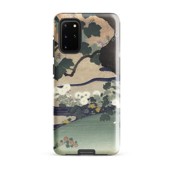 Tree and Chrysanthemums - Kogyo Tsukioka Samsung Case, Galaxy S20 Plus / Gloss, Mobile Phone Cases, Toby Leon