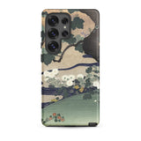 Tree and Chrysanthemums - Kogyo Tsukioka Samsung Case, Galaxy S25 Ultra / Matte, Mobile Phone Cases, Toby Leon