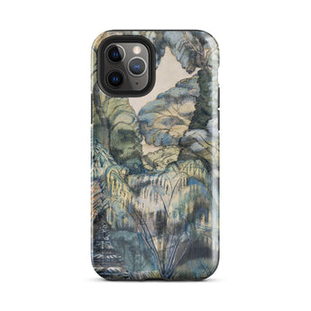 Trees in Bird Garden Iver Heath - Paul Nash Iphone Case, 11 Pro / Gloss, Mobile Phone Cases, Toby Leon