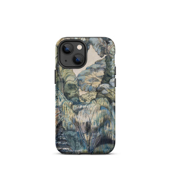 Trees in Bird Garden Iver Heath - Paul Nash Iphone Case, 13 Mini / Matte, Mobile Phone Cases, Toby Leon