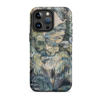 Trees in Bird Garden Iver Heath - Paul Nash Iphone Case, 15 Pro Max / Matte, Mobile Phone Cases, Toby Leon