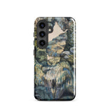 Trees in Bird Garden Iver Heath - Paul Nash Phone Case Samsung Galaxy S24 / Gloss Phone Case Detailed Impressionistic Landscape Design