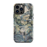 Trees in Bird Garden Iver Heath - Paul Nash Phone Case Iphone 13 Pro Max / Gloss Phone Case Detailed Painterly Landscape Design Muted