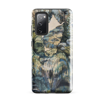 Trees in Bird Garden Iver Heath - Paul Nash Phone Case, Samsung Galaxy S20 Fe / Gloss, Mobile Cases, Toby Leon