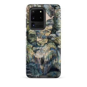 Trees in Bird Garden Iver Heath - Paul Nash Phone Case, Samsung Galaxy S20 Ultra / Matte, Mobile Cases, Toby Leon