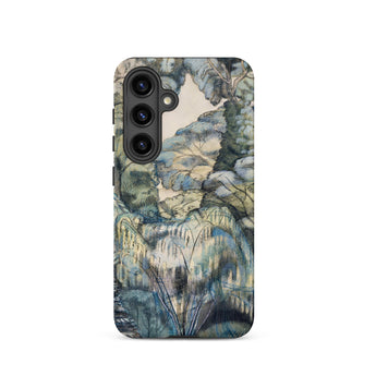 Trees in Bird Garden Iver Heath - Paul Nash Phone Case, Samsung Galaxy S24 / Matte, Mobile Cases, Toby Leon