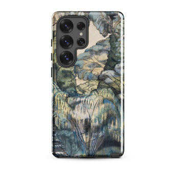 Trees in Bird Garden Iver Heath - Paul Nash Phone Case, Samsung Galaxy S25 Ultra / Gloss, Mobile Cases, Toby Leon