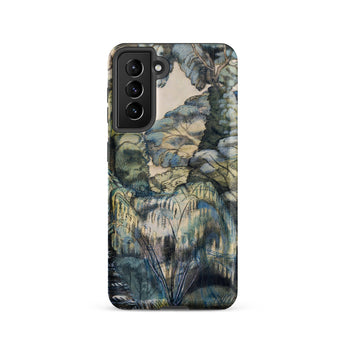 Trees in Bird Garden Iver Heath - Paul Nash Samsung Case, Galaxy S21 / Matte, Mobile Phone Cases, Toby Leon