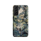 Trees in Bird Garden Iver Heath - Paul Nash Phone Case Mobile Cases Phone Case Detailed Impressionistic Landscape Painting Muted Greens