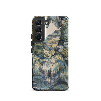 Trees in Bird Garden Iver Heath - Paul Nash Samsung Case, Galaxy S22 / Gloss, Mobile Phone Cases, Toby Leon