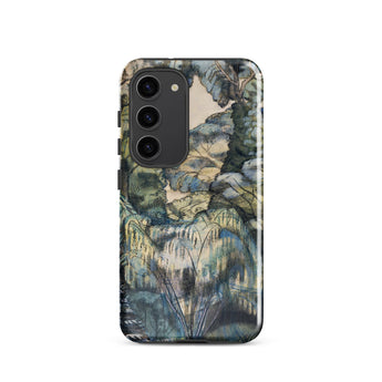 Trees in Bird Garden Iver Heath - Paul Nash Samsung Case, Galaxy S23 / Gloss, Mobile Phone Cases, Toby Leon