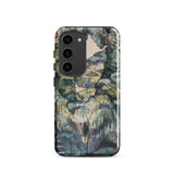 Trees in Bird Garden Iver Heath - Paul Nash Phone Case Mobile Cases Phone Case Detailed Impressionistic Landscape Design Muted Greens
