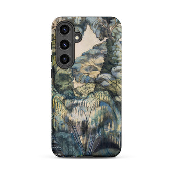 Trees in Bird Garden Iver Heath - Paul Nash Samsung Case, Galaxy S24 Plus / Matte, Mobile Phone Cases, Toby Leon