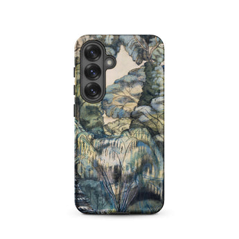 Trees in Bird Garden Iver Heath - Paul Nash Samsung Case, Galaxy S25 / Matte, Mobile Phone Cases, Toby Leon