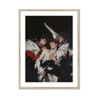 Trinity Unholy Gay Saints Art Print, Framed Painting Group Men