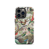 Trochilidae - Ernst Haeckel Hummingbird Phone Case Iphone 13 Pro / Matte Hummingbird-patterned Phone Case Haeckel Hummingbird, Anatomical