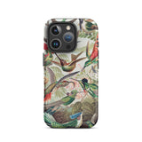Trochilidae - Ernst Haeckel Hummingbird Phone Case Iphone 16 Pro / Matte Hummingbird-patterned Phone Case Haeckel Hummingbird, Anatomical