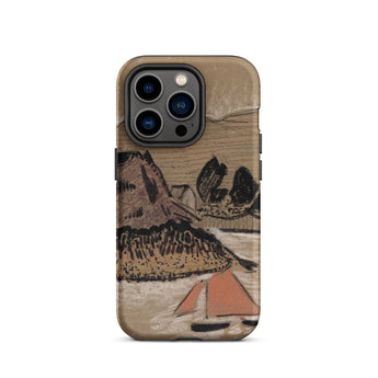 Trois Bateaux Sur Le Trieux - Paul Serusier Iphone Case, 14 Pro / Matt, Handyhüllen, Toby Leon