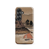 Trois Bateaux Sur Le Trieux - Paul Serusier Phone Case, Samsung Galaxy S25 / Gloss, Mobile Cases, Toby Leon