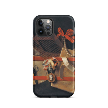 Tromp-l’oeil Still-life - Hoogstraeten Iphone Case, 12 Pro / Matte, Phone Case Life Design