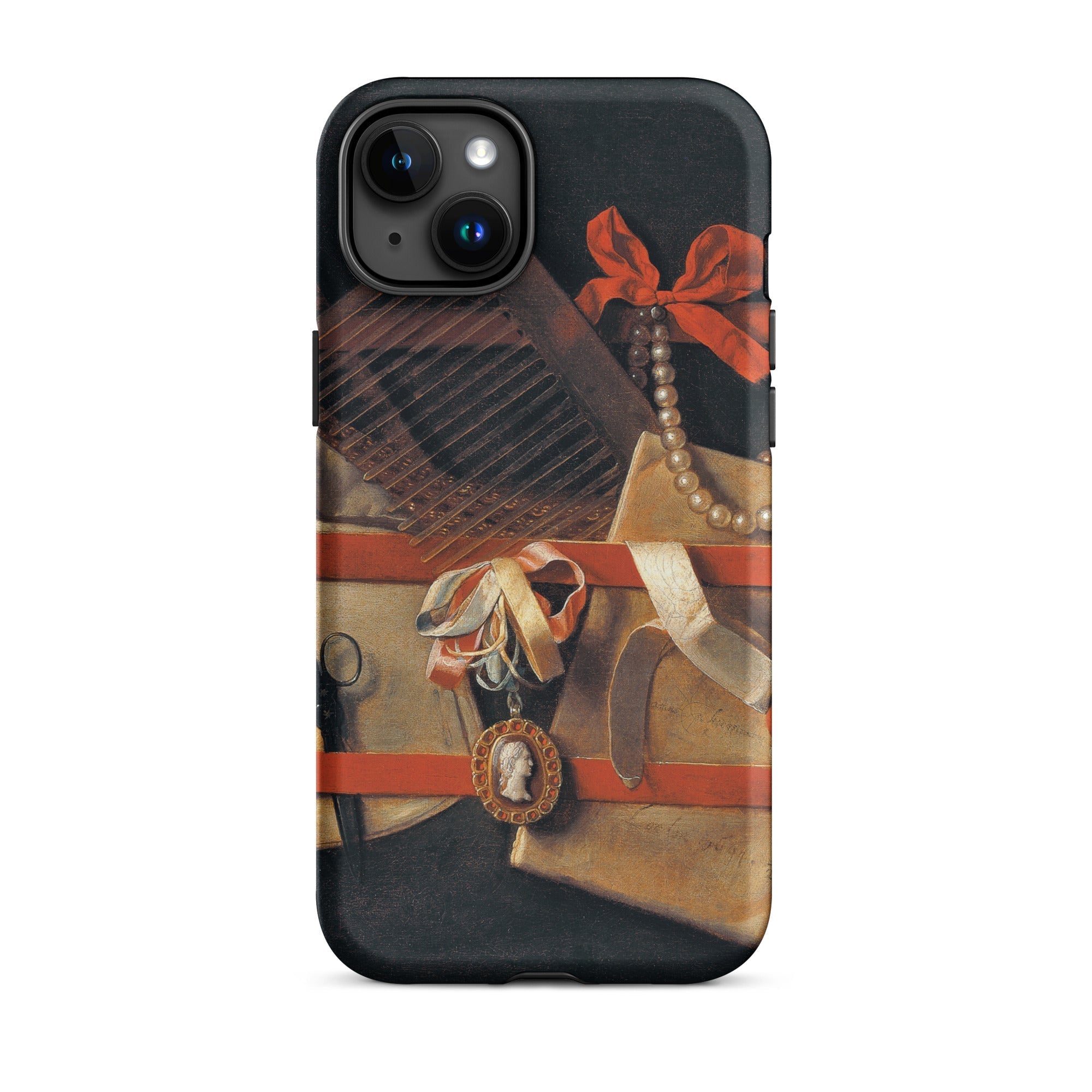 Tromp-l’oeil Still-life - Hoogstraeten Iphone Case, 15 Plus / Matte, Iphone Case Still-life Design